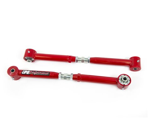 UMI Performance 05-14 Ford Mustang On Car Adjustable Control Arms- Poly/Roto-Joint