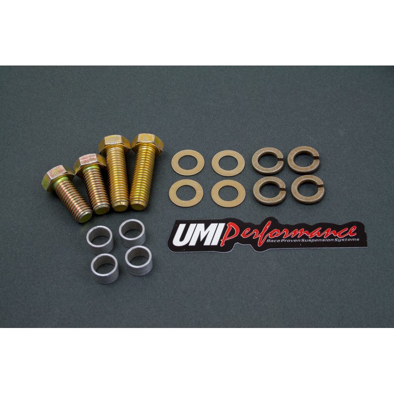 UMI Performance 82-02 GM F-Body Rear Torque Arm Hardware Kit Moser 12-Bolt