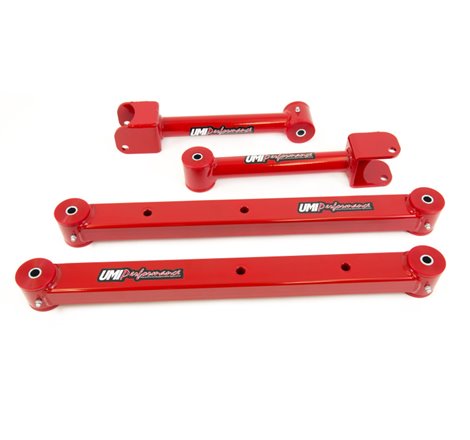 UMI Performance 64-67 GM A-Body Rear Control Arm Kit Boxed Lowers