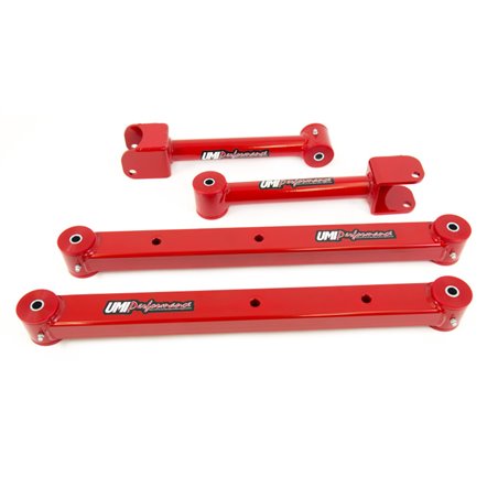 UMI Performance 64-67 GM A-Body Rear Control Arm Kit Boxed Lowers