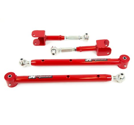 UMI Performance 64-67 GM A-Body Adjustable Upper & Lower Control Arm Kit