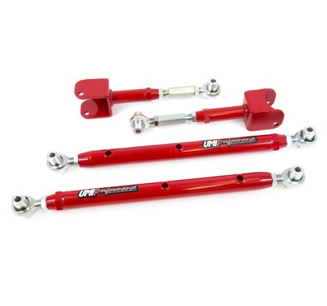 UMI Performance 64-67 GM A-Body Double Adjustable Upper & Lower Rear Control Arms