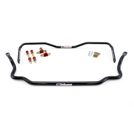 UMI Performance 64-72 GM A-Body Solid Front and Rear Sway Bar Kit