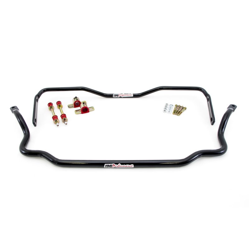 UMI Performance 64-72 GM A-Body Solid Front and Rear Sway Bar Kit