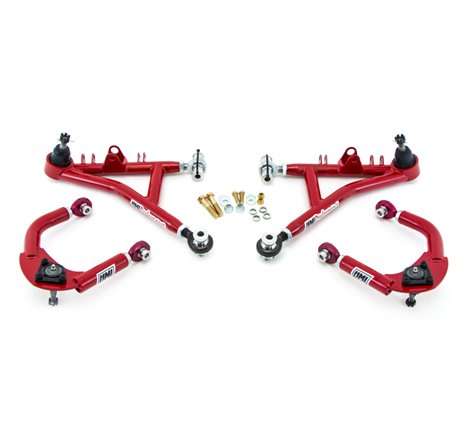 UMI Performance 93-02 GM F-Body Front A-arm Kit Adjustable CrMo Drag Race