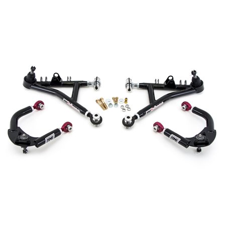 UMI Performance 93-02 GM F-Body Front A-arm Kit Adjustable CrMo Drag Race