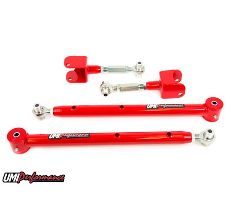 UMI Performance 78-88 GM G-Body Adjustable Upper & Lower Control Arm Kit