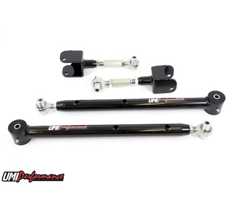 UMI Performance 78-88 GM G-Body Adjustable Upper & Lower Control Arm Kit