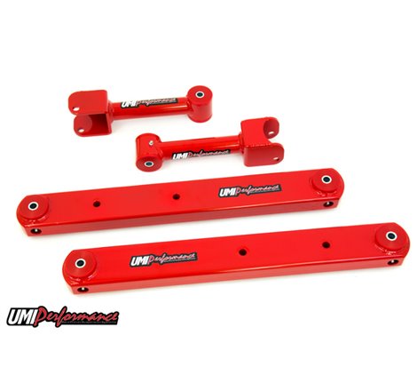 UMI Performance 78-88 GM G-Body Rear Control Arm Kit Fully Boxed Lowers