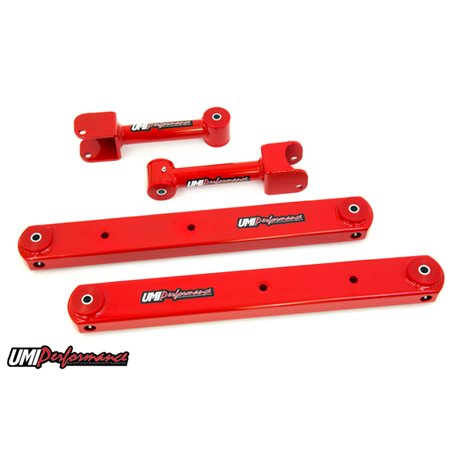 UMI Performance 78-88 GM G-Body Rear Control Arm Kit Fully Boxed Lowers