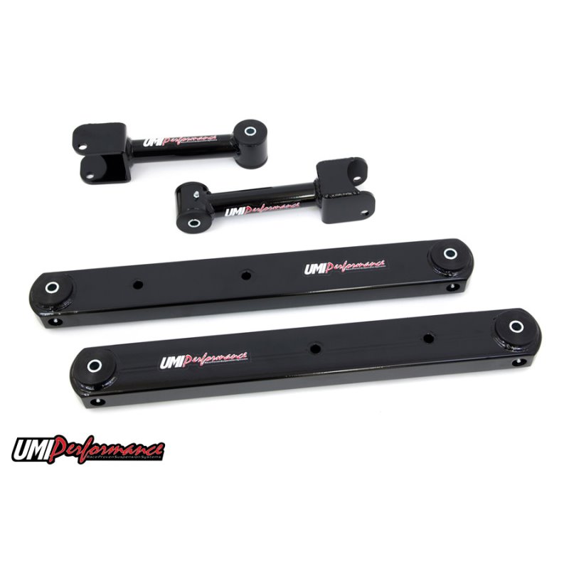 UMI Performance 78-88 GM G-Body Rear Control Arm Kit Fully Boxed Lowers