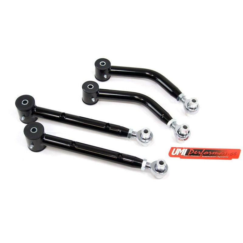 UMI Performance 71-75 GM H-Body Adjustable Upper & Lower Control Arm Kit