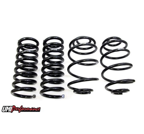 UMI Performance 78-88 G-Body Lowering Spring Kit 2in Lowering