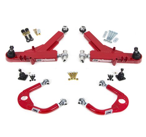 UMI Performance 93-02 GM F-Body A-Arm Kit Road Race Boxed Lower + Adj Upper