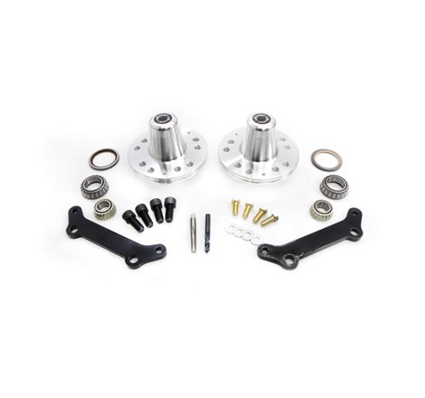 UMI Performance 78-88 GM G-Body C5/C6 Front Brake Conversion Hubs Bearings Bracket Kit