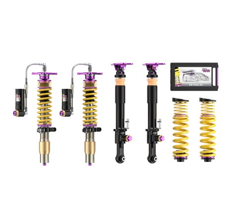 KW 2021+ BMW M3 (G80) Sedan 2WD / M4 (G82) Coupe 2WD (Incl. Comp) V4 Clubsport Coilover Kit 3-Way