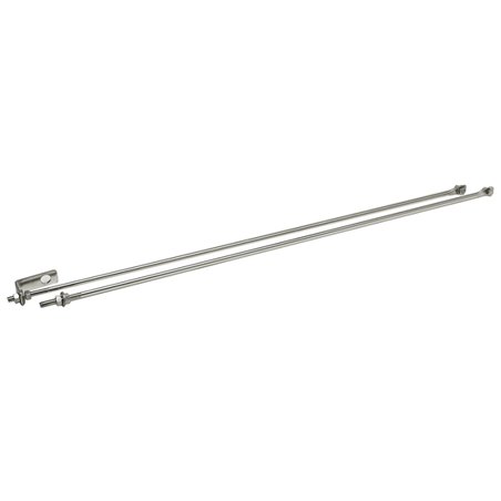 Kentrol 72-86 Jeep CJ Strut Rod Kit - Polished Silver