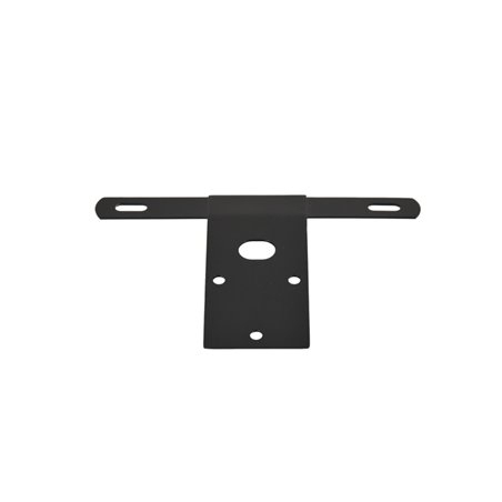 Kentrol 76-86 Jeep CJ License Plate Bracket - Powdercoat Black