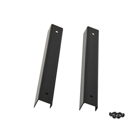 Kentrol 55-83 Jeep CJ5 Entry Guards Pair - Powdercoat Black