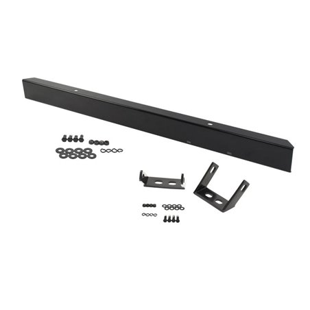 Kentrol 45-86 Jeep CJ Black 1945-86 CJ5/CJ7 Rear Bumper - Powdercoat Black