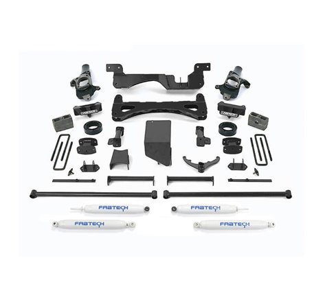 Fabtech 01-10 GM C/K2500HD 6in Perf Sys w/Perf Shks