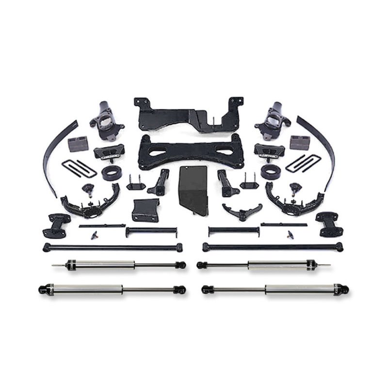 Fabtech 01-06 GM C/K2500HD 8in Perf Sys w/Dlss Shks