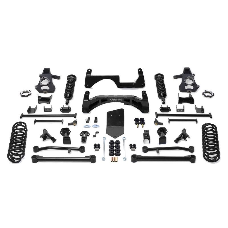 Fabtech 07-14 GM K1500 Suv 4WD w/o Autoride 6in Perf Sys w/Dl 2.5 & 2.25