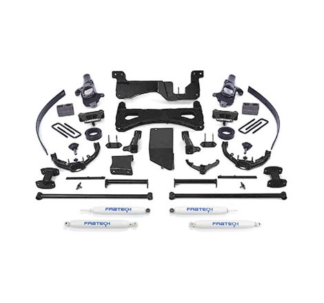 Fabtech 07-08 GM C/K2500HD 8in Perf Sys w/Perf Shks