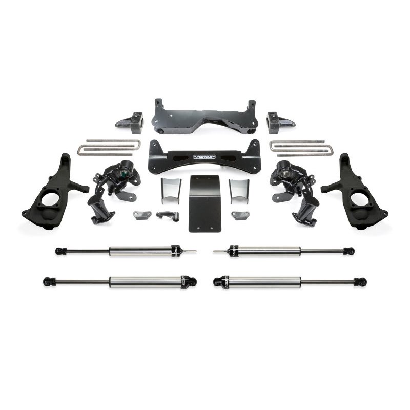 Fabtech 11-19 GM 2500HD 2WD/4WD 6in Rts Sys w/Dlss Shks