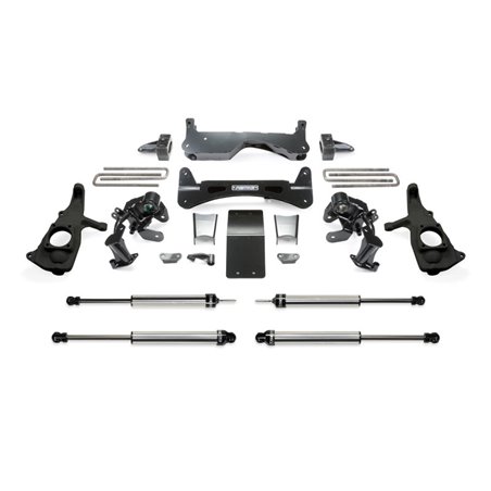 Fabtech 11-19 GM 2500HD 2WD/4WD 6in Rts Sys w/Dlss Shks