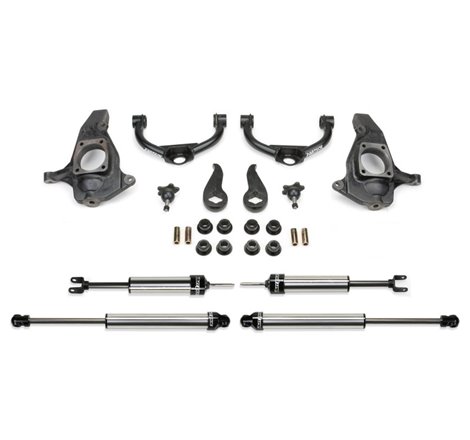 Fabtech 11-19 GM C/K2500HD/3500HD 4in Ultimate System w/DL Shocks