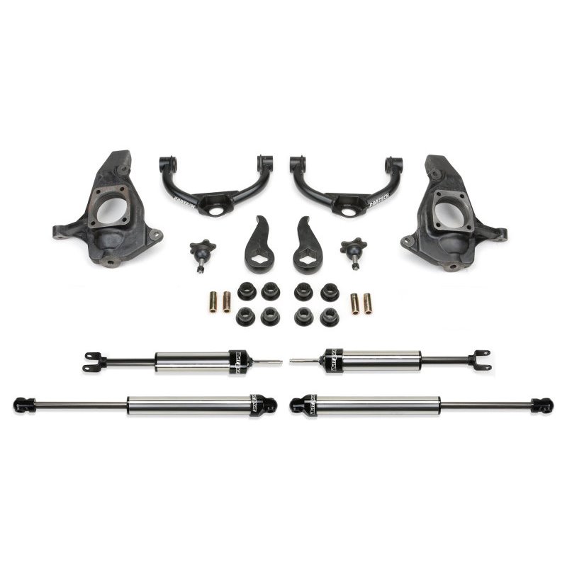 Fabtech 11-19 GM C/K2500HD/3500HD 4in Ultimate System w/DL Shocks