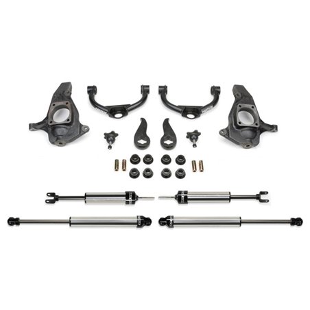 Fabtech 11-19 GM C/K2500HD/3500HD 4in Ultimate System w/DL Shocks