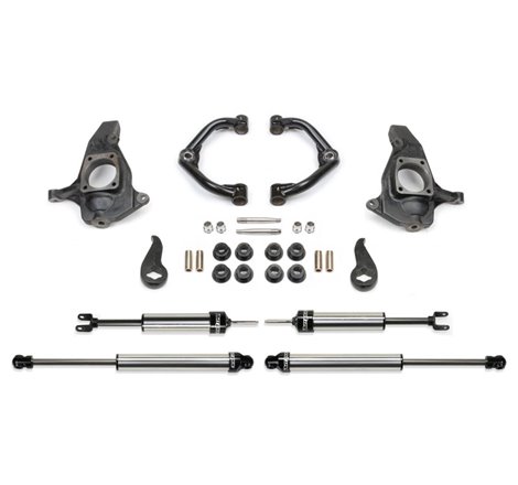 Fabtech 11-19 GM C/K2500HD/3500HD 4in Ultimate System w/Uniball UCA & DL Shocks