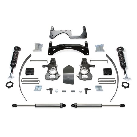 Fabtech 14-18 GM C/K1500 P/U w/oE Forg Stl UCA 6in Basic Sys w/Dl 2.5 & 2.25