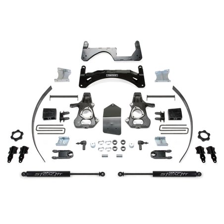 Fabtech 14-18 GM C/K1500 P/U w/oE Forg Stl UCA 6in Basic Sys w/Stealth