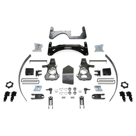 Fabtech 14-18 GM K1500 P/U Denali w/oE Alm Or Stmp Stl UCA 6in Basic Sys w/Magneride