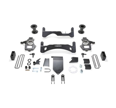 Fabtech 14-18 GM K1500 P/U Denali w/oE Alm Or Stmp Stl UCA 6in Basic Sys G2 w/Magneride