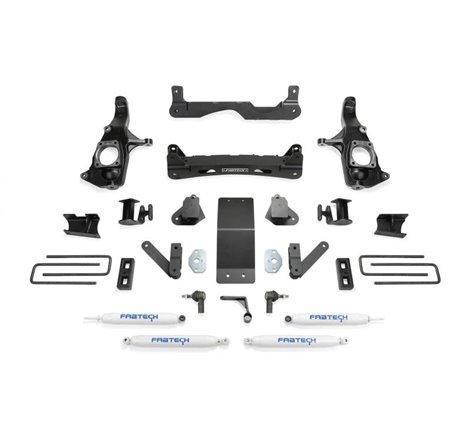 Fabtech 11-19 GM 2500HD 2WD/4WD 4in Basic Sys w/Perf Shks