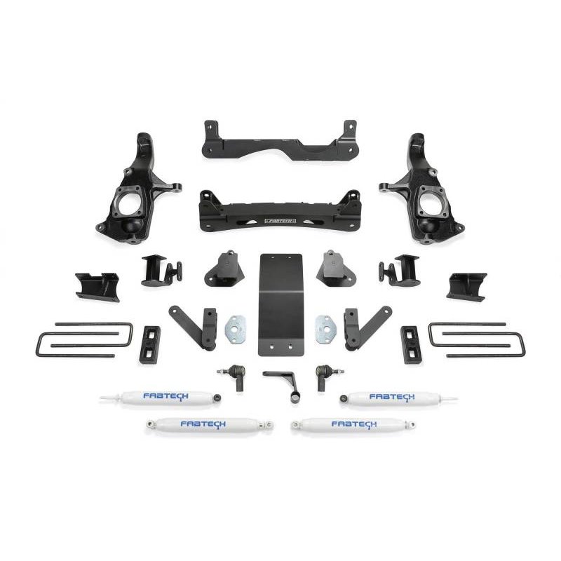 Fabtech 11-19 GM 2500HD 2WD/4WD 4in Basic Sys w/Perf Shks