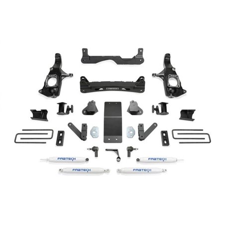 Fabtech 11-19 GM 2500HD 2WD/4WD 4in Basic Sys w/Perf Shks