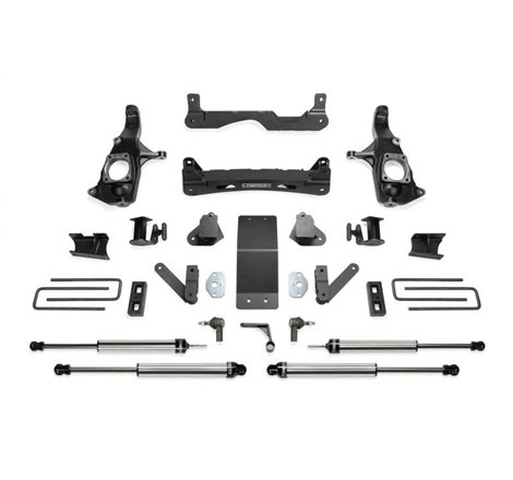 Fabtech 11-19 GM 2500HD 2WD/4WD 4in Basic Sys w/Dlss Shks