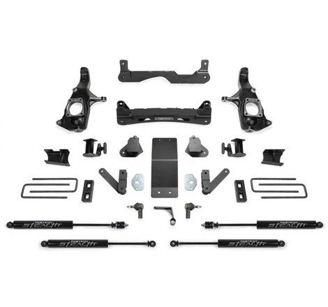 Fabtech 11-19 GM 2500HD 2WD/4WD 4in Basic Sys w/Stealth Shks