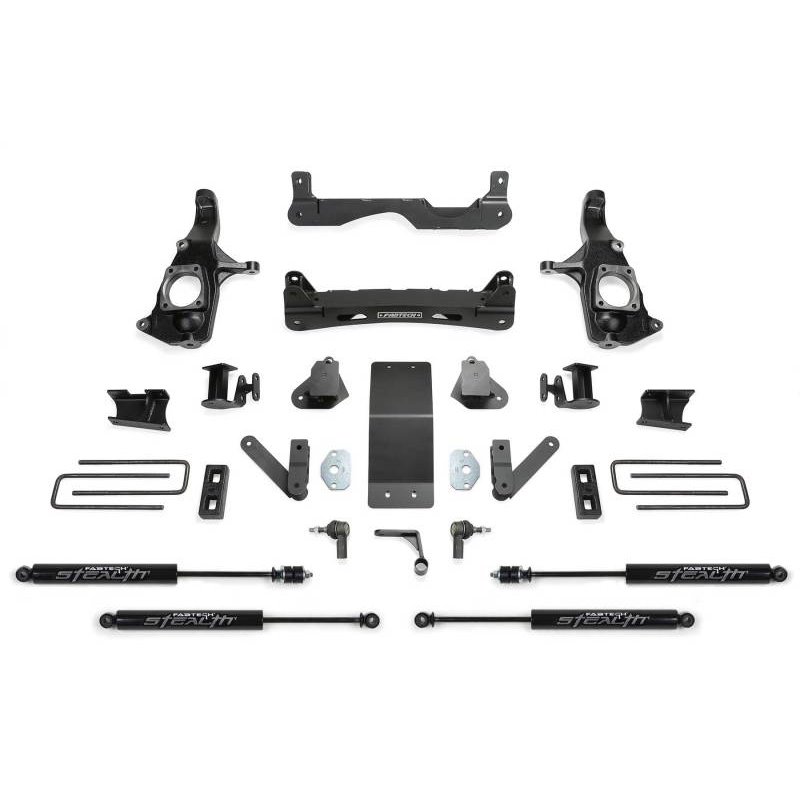 Fabtech 11-19 GM 2500HD 2WD/4WD 4in Basic Sys w/Stealth Shks