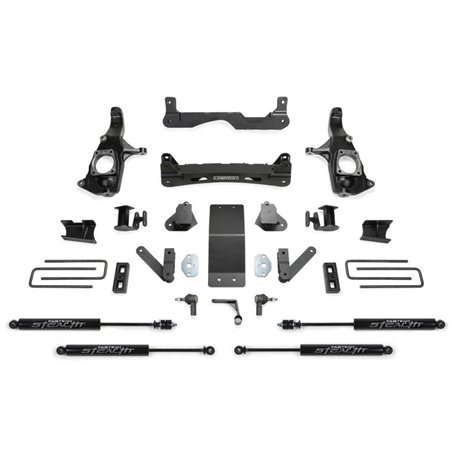 Fabtech 11-19 GM 2500HD 2WD/4WD 4in Basic Sys w/Stealth Shks