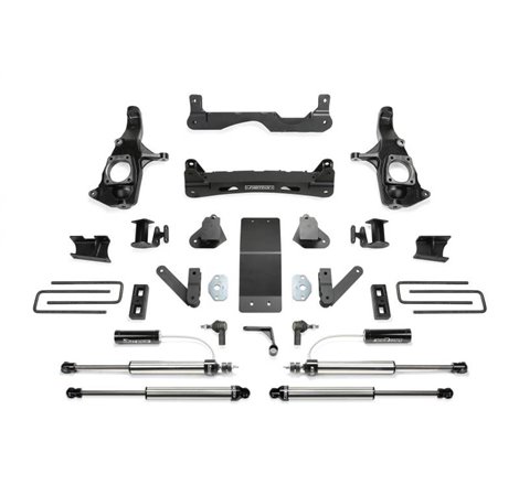 Fabtech 11-19 GM 2500HD 2WD/4WD 4in Basic Sys w/Dlss Resi Shks