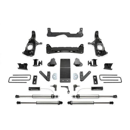 Fabtech 11-19 GM 2500HD 2WD/4WD 4in Basic Sys w/Dlss Resi Shks