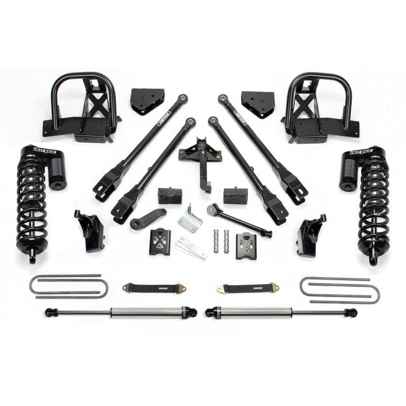 Fabtech 05-07 Ford F250 4WD w/Factory Overload 6in 4Link Sys w/Dlss 4.0 C/O & Rr Dlss