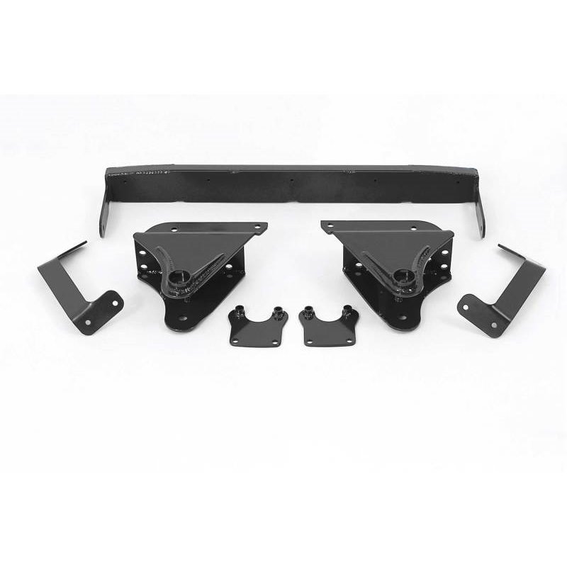 Fabtech 99-00 Ford F250/350 4WD 3.5in Spring Hanger w/Perf Shks