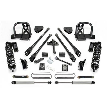 Fabtech 08-10 Ford F250 4WD 6in 4Link Sys w/Dlss 4.0 C/O & Rr Dlss